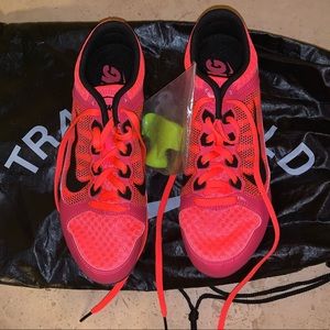 Nike Pink Track Shoes Full Set